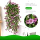 thumbnail image 2 of Decoración de pared artificial colgante, enredadera artificial para el hogar, plástico, interior y exterior, imitación de alambre de hierro, techo decorativo, balcón, porche, cerca, jardín,, 2 of 5