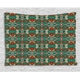 thumbnail image 1 of Ethnic Tapestry, Abstract Motifs with Swirling Wavy Details Ancient Vintage National Design Elements, Wall Hanging for Bedroom Living Room Dorm Decor, 80W X 60L Inches, Multicolor, by Ambesonne, 1 of 2