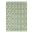 thumbnail image 3 of Unique Loom Decatur Collection Area Rug - Trellis (8' 5" x 11' 4" Rectangle Green/Ivory), 3 of 7