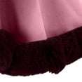 thumbnail image 5 of DAFPZW Luxury Faux Fur Trim Cape Coat for Women Winter Gradient Elegant Batwing Poncho Fuzzy Cloak Warm Oversized Shawl, 5 of 5