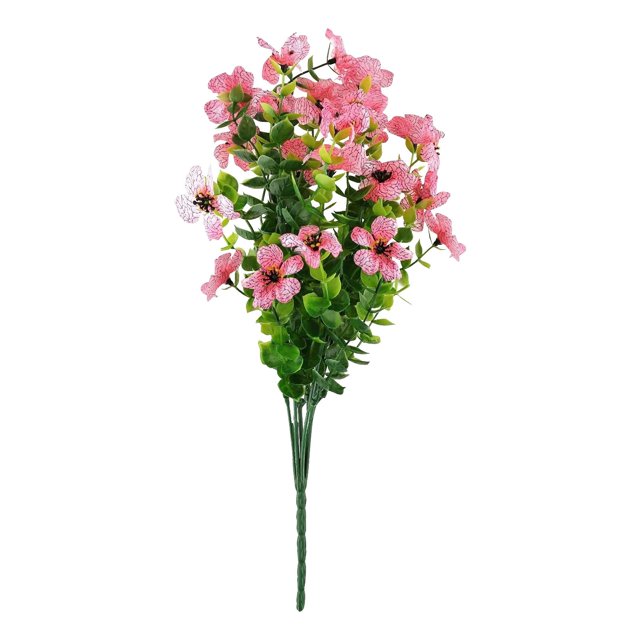 Buy 2 get 10% off Outdoor Artificial Flowers And Green Plants 7-head Violet Arrangement Shooting Guide