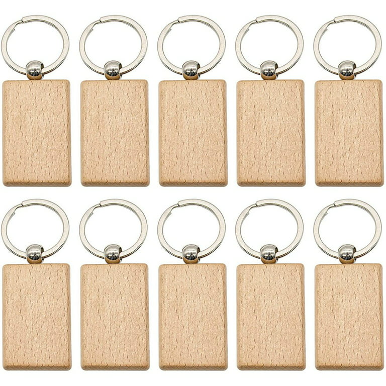 100x Split Ring Small Key Rings Bulk Keychain Ring for Key Organization