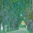 thumbnail image 3 of Gustav Klimt 15x15 Black Modern Framed Museum Art Print Titled - Avenue to the Kammer Castle (1912), 3 of 5