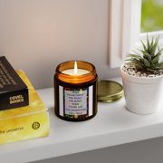 Inspirational Scented Coconut Apricot Candles (4oz, 9oz)