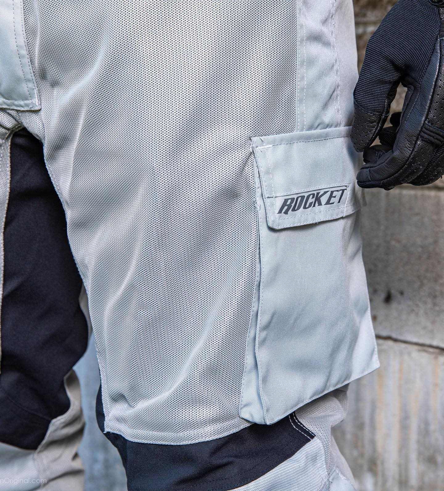 ☆FREEDOM☆ Powerhouse two-tone logo overfit hood gray PH24S Joe Rocket Free Flyt Mens Textile Motorcycle Overpants Gray