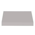 thumbnail image 2 of Awntech 6.375 ft New Yorker Fixed Awning Acrylic Fabric, Gray, 2 of 2