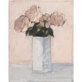 thumbnail image 2 of Harper, Ethan 20x24 Black Ornate Wood Framed with Double Matting Museum Art Print Titled - Blush Florals II, 2 of 4
