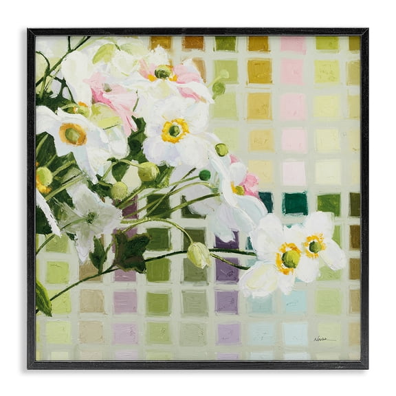 Stupell Industries Color Chart Daffodils Black Framed Giclee Art, design by Shirley Novak