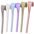 thumbnail image 4 of 6Pcs Silicone Straws Reusable Detachable Silicone Straws; Soft Drinking Openable Snap Straw for Cups Bottles, 4 of 8