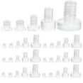 thumbnail image 2 of SHISUYAN 100 Pcs Pare-Chocs d'Armoire Ronds Transparents pour Meubles Réduction du Bruit, 2 of 8