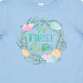 thumbnail image 4 of Inktastic My First Easter Pastel Colored Wreath Boys or Girls Baby T-Shirt, 4 of 5
