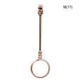 thumbnail image 3 of Naiovety Porta cigarrillos Personalidad Vintage Decoraciones para fumar Anillos de dedo Moda Elegante Coleccionables Soporte de mano de metal encendedores Oro rosa Nº 17 (M) Naiovety HA061670-06, 3 of 6