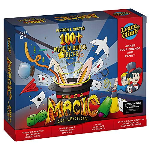 Mega Magic Kit for Kids. Perform Hundreds Today's Most Exciting Tricks