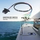thumbnail image 1 of Motor Trim Switch, Plug And Play Trim And Tilt Switch Plastic Metal 37850-90J00 With 23.2in Cable For Outboard Side Control Box, 1 of 8