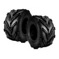 thumbnail image 5 of 2pcs 16×8-7 ATV Tires 4 PR Heavy Duty ATV UTV All Terrain Fit For Rough Terrain, Pattern Z-120, Tubeless Rubber Front, 5 of 9