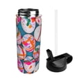 thumbnail image 2 of Yiaed eggs Print Water Bottle with Straw Lid, Stainless Steel Double Wall Insulated Water Bottle | Leak-Proof and Spill-Proof Water Bottle, 2 of 8