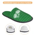 thumbnail image 3 of Balery Green St. Patrick’s day Pantuflas de Casa de Felpa Silenciosas con Diseño Estampado, Zapatillas Cómodas Antideslizantes de Algodón para Interior-Large, 3 of 8