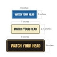 thumbnail image 2 of Standard Watch Your Head Sign(Yellow / Black) - Medium, 2 of 5