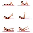 thumbnail image 4 of Anillo De Pilates Fitness Círculo Mágico Compatible Con Tonificación De Muslos, Abdominales Y Piernas, 4 of 5