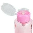 thumbnail image 2 of Pana High Quality 10oz Liquid Pump Dispenser With Alcohol Label - Pink (1 Bottle), 2 of 3