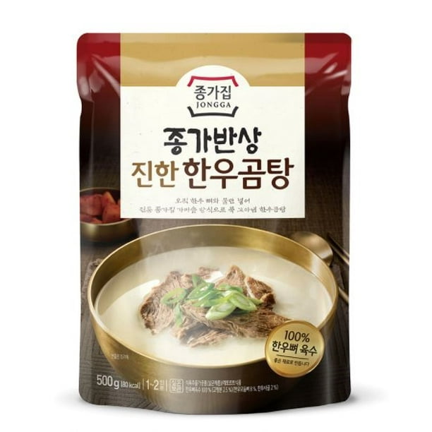 JONGGA Korean beef bone soup Gomtang 300g KFOOD