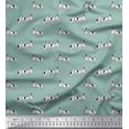 thumbnail image 1 of Soimoi Poly Georgette Fabric Dalmatian Dog Printed Craft Fabric by The Yard 52 Inch Wide, 1 of 3