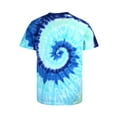 thumbnail image 2 of Victorious Men's Spiral Graphic Tie Dye T-Shirt TS7418 - Blue Multi Color - 2X-Large, 2 of 2