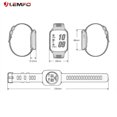 thumbnail image 2 of LEMFO GV68 Smart Watch Waterproof Heart Rate Sleep Monitor Remote Capture Smartband Anti-Lost Pedometer Stopwatch, 2 of 17