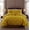 Mustard Yellow, variant on Chezmoi Collection Sydney 7-Piece Pinch Pleat Comforter Set, Lightweight Pintuck Bedding for All Season, King, Mustard Yellow