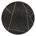 thumbnail image 1 of Geo Cheetah Black Office Mat by Kavka Designs, 1 of 3
