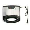 thumbnail image 2 of 800W Electric Waffle Maker Machine with Non Stick Plate, Space Saving Compact Design Ideal for Breakfast Lunch Snacks, Ideal for Small Electric Grill, 2 of 7