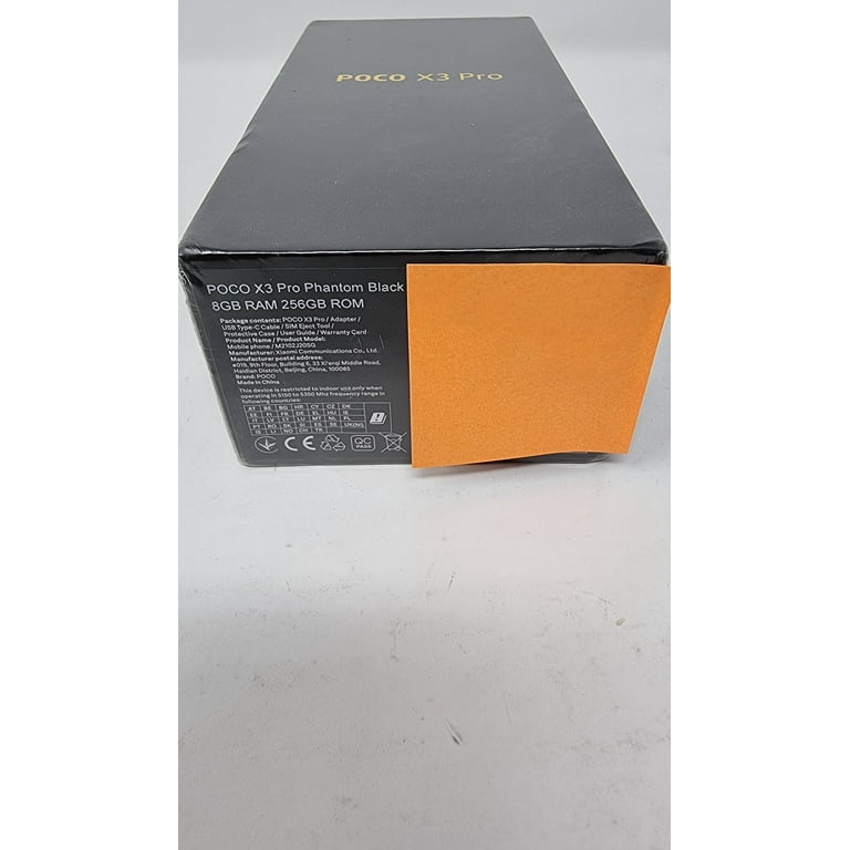 【新品・未使用】POCO x3 pro 256gb ブラック  Xiaomi BNIB Xiaomi Poco X3 Pro Dual SIM 256GB+8GB Black Factory