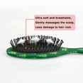 thumbnail image 5 of Green Christmas Tree Pattern Hair Brush,Girls Detangling Hair Brush,Glide Through Tangles with Ease for Wet & Dry Hair,8.8"X2.8", 5 of 7