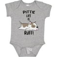 thumbnail image 3 of Inktastic Pittie Life is Ruff Spotted Pit Bull Boys or Girls Baby Bodysuit, 3 of 5