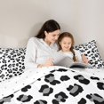 thumbnail image 5 of Feelyou Polkadots Teen Queen Comforter Set, Leopard Cheetah Print Bedding Set, 3pcs, 5 of 8