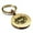 Gold, variant on Stainless Steel Year of the Snake Zodiac Round Medallion Keychain Circle Ring