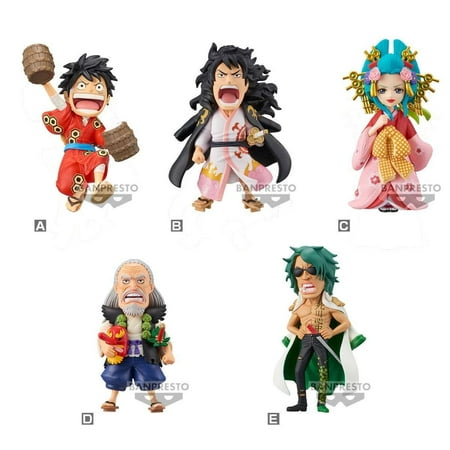 One Piece World Collectable Figure WCF Wanokuni Kanketsuhen 1 Box of 12 Mini Figures
