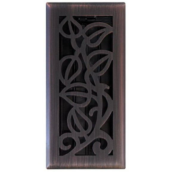 RG3280 4 x 12 in. Bronze Floor Register