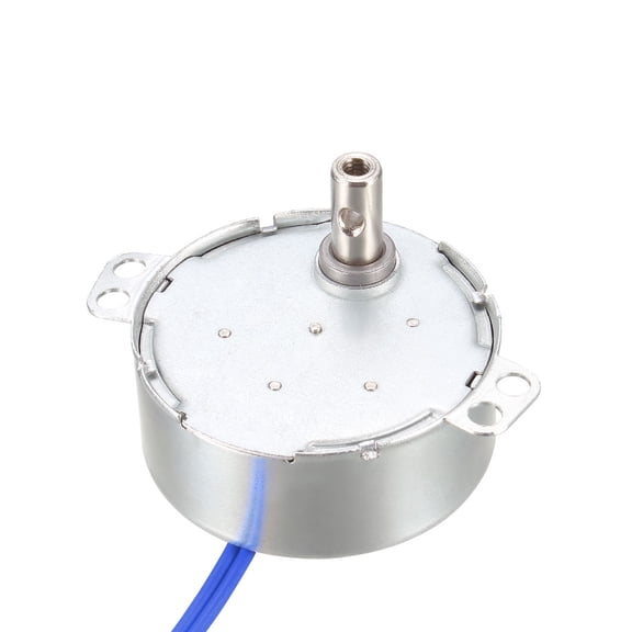 Uxcell 100-127V AC 50-60Hz CCW/CW 4W 1.3-1.5RPM Electric Synchronous Motor Turntable Motor