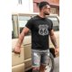 thumbnail image 4 of ABPHQTO Camiseta ROUTE 66 Graphic Hombre Negra, 4 of 5