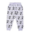 thumbnail image 2 of Disney Boys Jogger Pants Set, Athletic Sweatpants with Mickey Mouse Print, Red/Grey, Size 5, 2 of 5