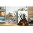 thumbnail image 2 of Ahgly Company Machine Washable Indoor Rectangle Transitional Black Brown Area Rugs, 2' x 4', 2 of 7