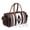 Dark Brown, variant on Leather Duffel Bag for Men & Women, Genuine Weekender Travel Bag, Handmade Overnight Gym Bag with Shoulder Strap, Carry-On for Business & Outdoor Travel (WOMEN STYLO DUFFEL, camel brown, 16 Inch)