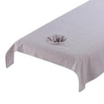 thumbnail image 4 of Maoww Réutilisable Coton Acupuncture Massage Table Lit Housse Gris, 4 of 9