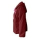 thumbnail image 5 of Chaquetas y abrigos casuales de manga larga sin capucha para mujer, jersey de cuello redondo, chaqueta acolchada de manga larga, holgada, con media cremallera y capucha con cordón ajustable., 5 of 6