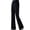 00-Black6, variant on Lullu Summer Girls' Lightweight Flare Pants Stretch High Rise Pull On Pants, Sizes 7-15