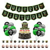 Baby Yoda Party Decorations Set,The Mandalorian Theme Birthday Party decorations Supplies for Kids Teens With Birthday Banner,Ballboons,Cake Topper,Cakecup Toppers