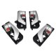 thumbnail image 1 of Inside Door Handle Front Rear Left Right Set for Hyundai Sonata 2005 2006 2007 2008 826103K020 826203K020 Car Styling, 1 of 5
