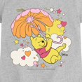 thumbnail image 2 of Winnie the Pooh - Floral Umbrella - Youth Girls Fitted Short Sleeve T-Shirt, 2 of 4