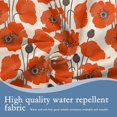 thumbnail image 5 of Red Poppy Flowers Round Tablecloth 60 Inch,Table Cloth Autumn Holiday Polyester Table Cover Decorative for Indoor Outdoor Kitchen Dining Party, 5 of 6
